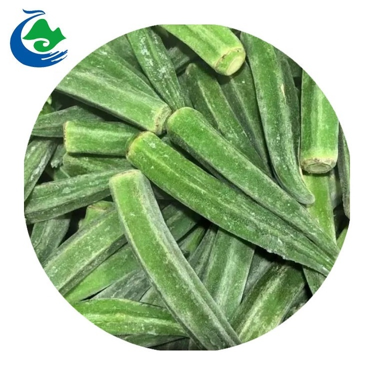 Bulk Factory Okra Prices Export Iqf Frozen Okra