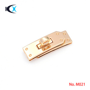 Handbag Accessories Metal Bag Lock Rose Gold Purse Lock For Bag