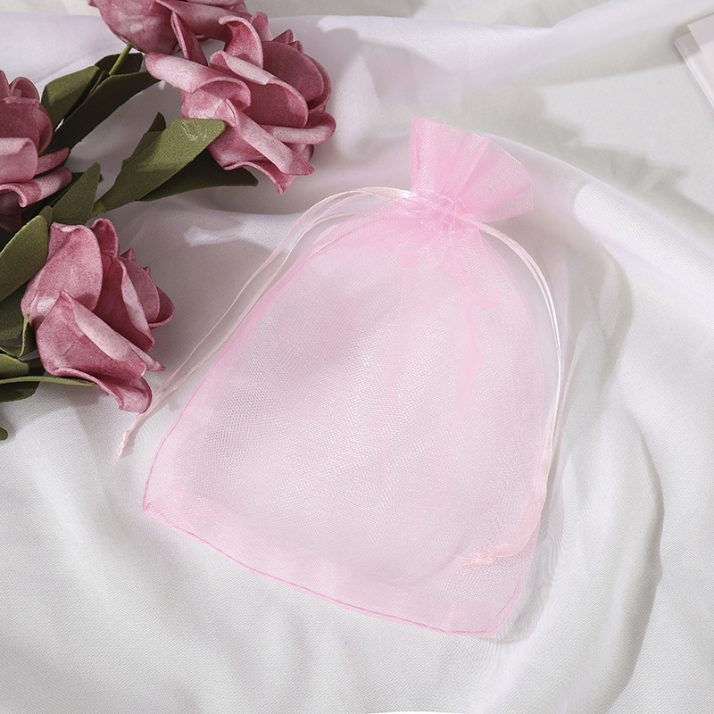 Large Organza Bags Wedding Pouches Nice Gift Bag Jewelry Packaging Transparent Gauze Bag