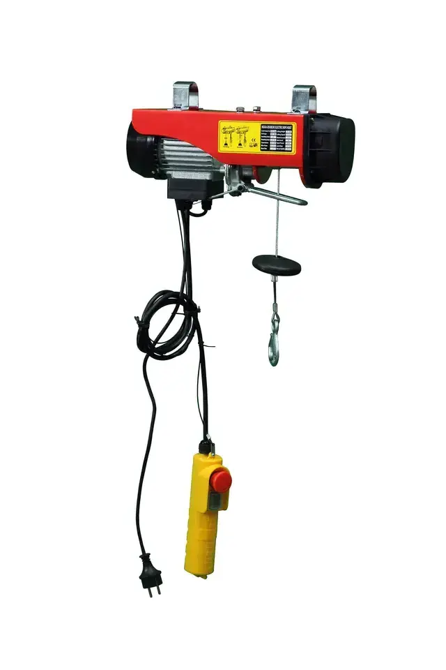 Factory Supplier Electric Wire Rope Hoist 0.8ton Remote Control Small Chain Hoist