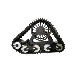 Customisable Rubber Track Chassis For Off-Road Vehicles High Quality Rubber Crawler Triangle Undercarriage