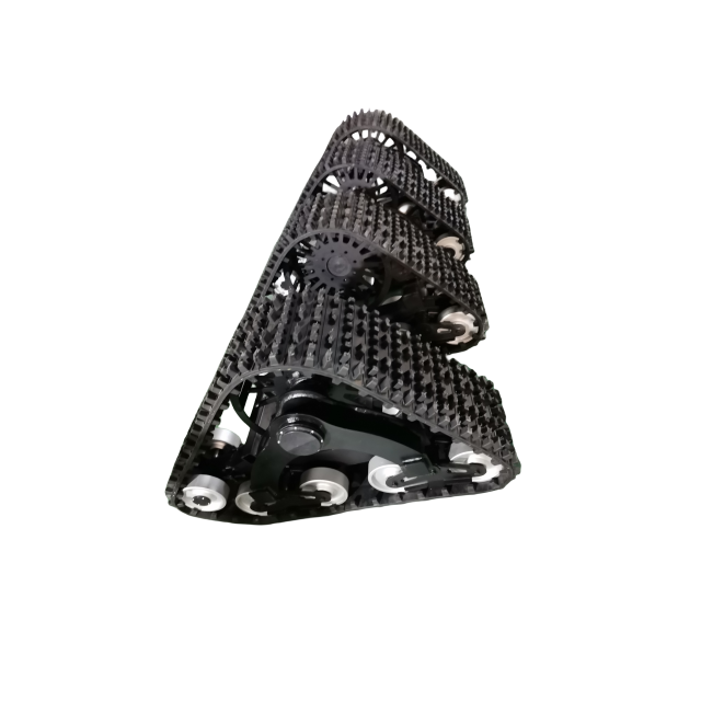 Customisable Rubber Track Chassis For Off-Road Vehicles High Quality Rubber Crawler Triangle Undercarriage