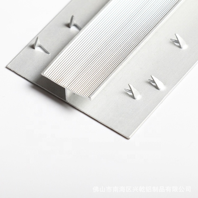 Plywood ceramic tile floor anodized extruded silver gold t trim tile edge aluminium carpet trim