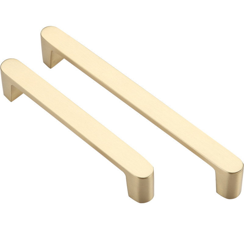 Furniture zinc alloy gold glack bronze brass cabinets handles and knobs for kitchen cabinet