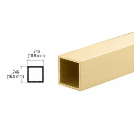 Anodized gold 1x1 2x2 3x3 inch hollow aluminum square tubing aluminum alloy square tube