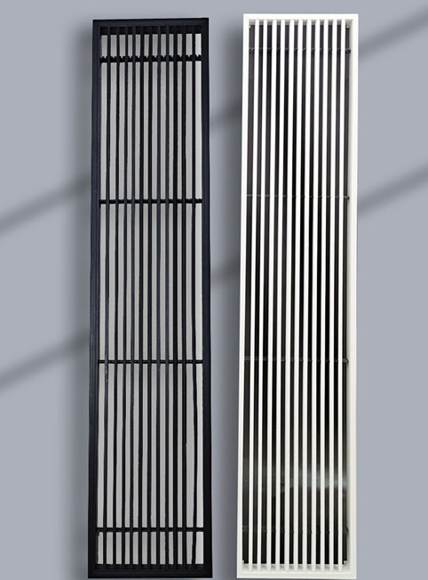 Aluminium linear slot diffuser air return ventilation grill floor vent grilles for ceiling and wall mounted