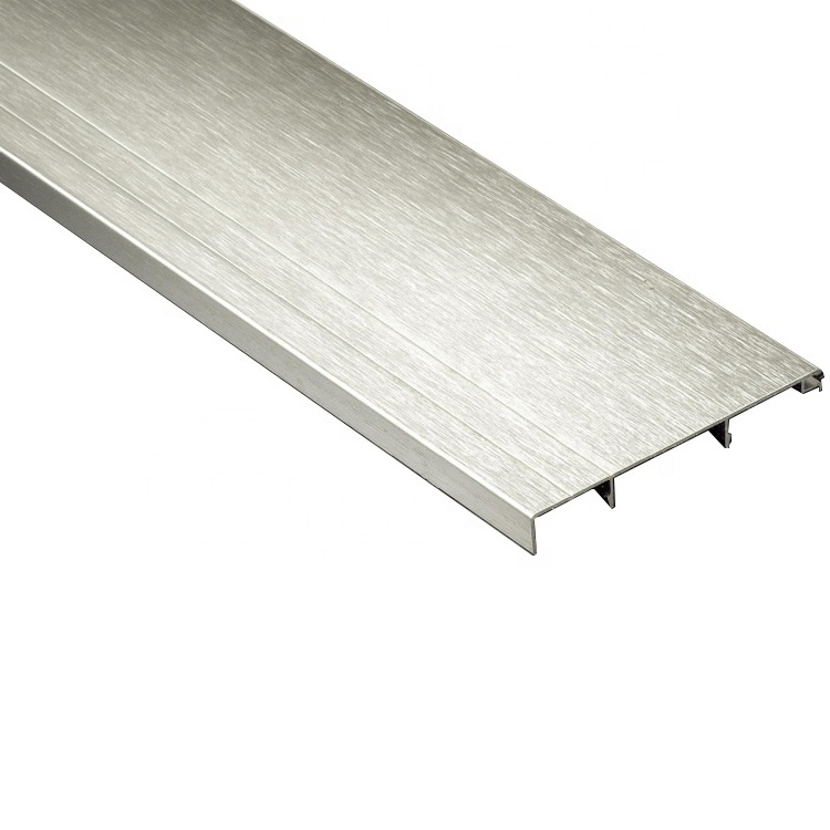 Environmental Aluminum Waterproof Baseboard Aluminium Skirting Board And Floor Accessories