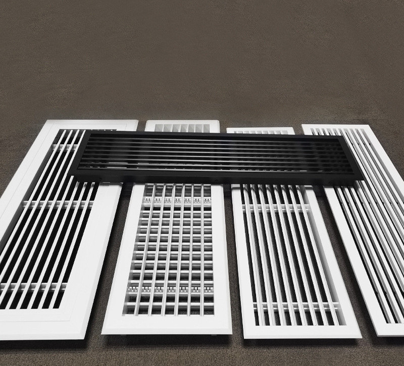 Aluminium linear slot diffuser air return ventilation grill floor vent grilles for ceiling and wall mounted