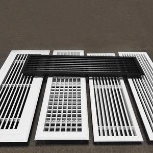 Aluminium linear slot diffuser air return ventilation grill floor vent grilles for ceiling and wall mounted