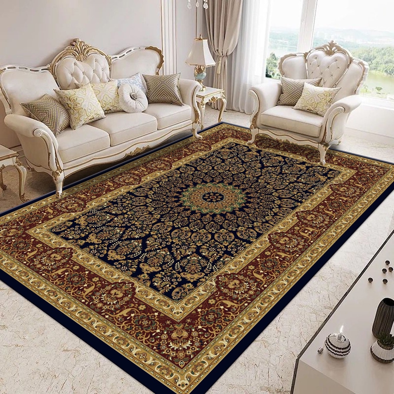 Chinese carpet factory aubusson carpet design machine made persian carpet