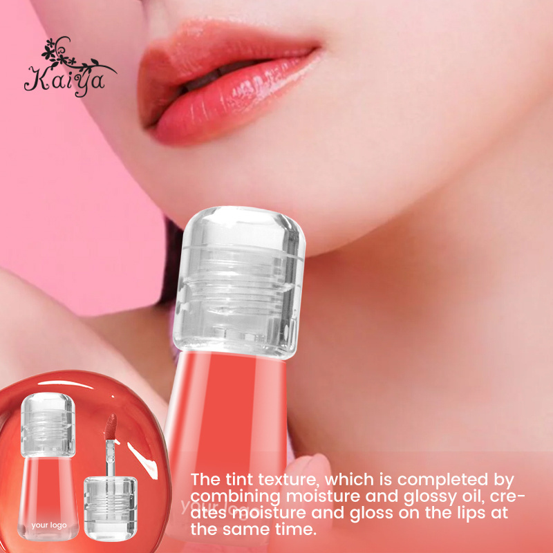 Wholesale Lips Cosmetic No Transfer Deep Moisture Glossy Lipgloss Plump Look Glossy Shine Long Wearing Color Lip Tint Stain