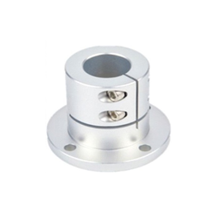 CNC Metal Parts Motor Guide Shaft Coupler 8mm 16mm 20mm Flange Nut Coupling with Open for Motor