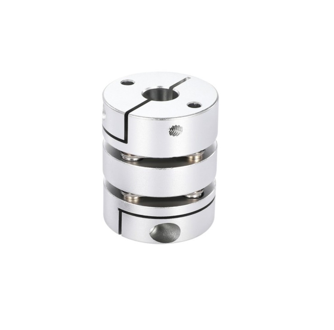 CNC Machine Parts GL Double Diaphragm Coupling Couplings D16L21 D20L22 Aluminum Alloy Couplings for Motor