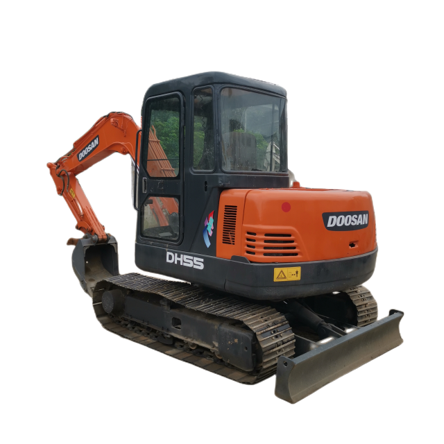 Low price Doosan DH55 Excavator for sale Used DOOSAN crawler excavator used excavator