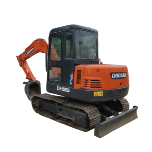 Low price Doosan DH55 Excavator for sale Used DOOSAN crawler excavator used excavator