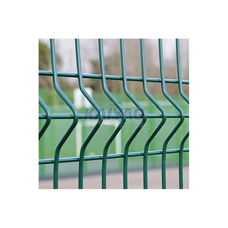 Wholesale 3D Curved Wire Mesh Fence Manufacturer Galvanized Welded Steel PVC Iron Frame Gate Yard Security Waterproof Features