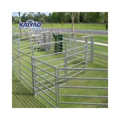 Customized Galvanized Portable Cattle Fence Panels for Livestock Horse Yard, Manufactured in China, Now Available for Sale