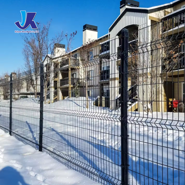 Wholesale 3D Curved Wire Mesh Fence Manufacturer Galvanized Welded Steel PVC Iron Frame Gate Yard Security Waterproof Features