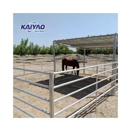 Direct Sales Manufacturers: Hot-Dip Galvanized Metal Fence Panels for Farms and Livestock for Cattle, Sheep, and Horses