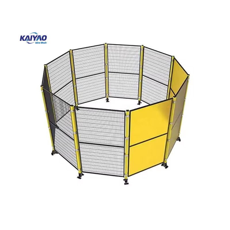 Gap-free Safety Welded Partition Fencing Net for Workshop Isolation