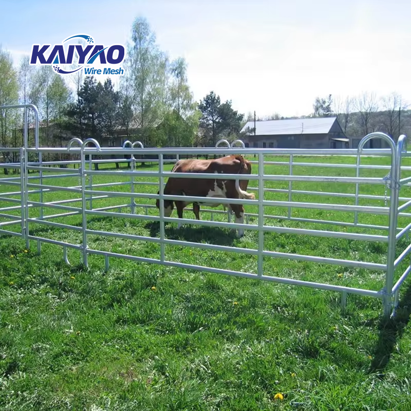 Robust Cattle Fencing Panels / Galvanized Sheep Corral Panels for sale