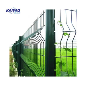 Outdoor Protective Modular 3D Welded Wire Mesh Fence