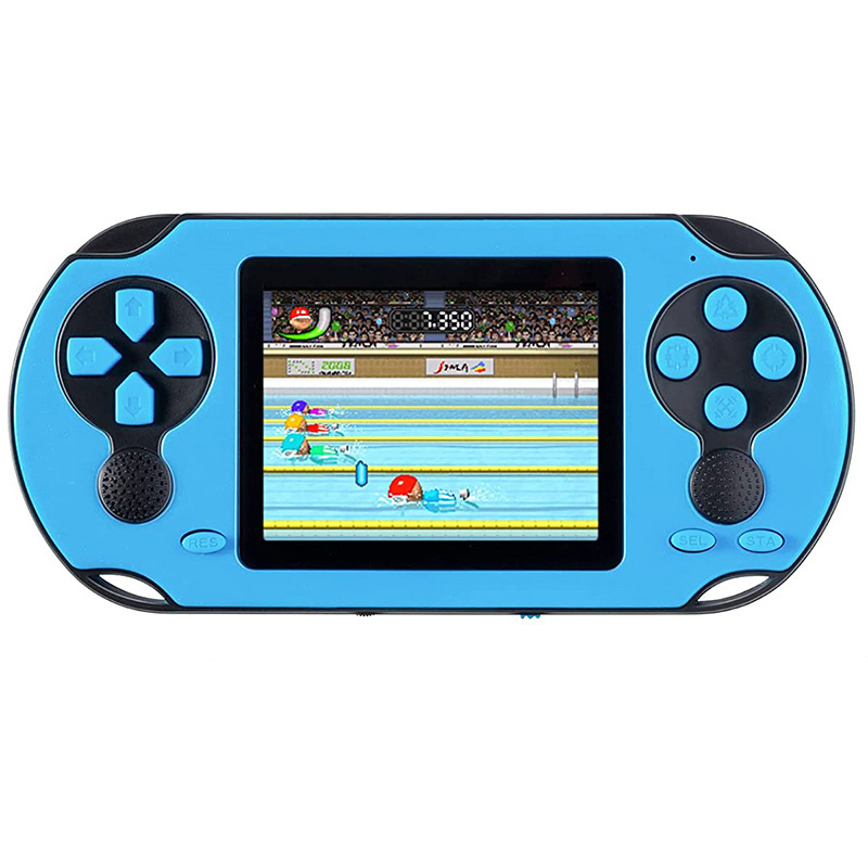 PVE  Mini handheld game console 3.0 inch screen Retro style portable pocket  Kids gift