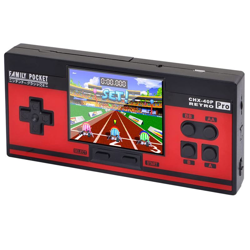 Retro Portable Game Console 3 inch 8 bit  Handheld Game Console FC Pocket Built in 348 Games