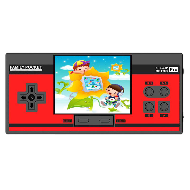 Retro Portable Game Console 3 inch 8 bit  Handheld Game Console FC Pocket Built in 348 Games