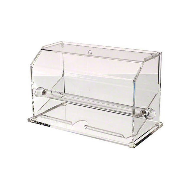 Wholesale Custom Clear Plastic Drinking Straw Dispenser Holder Acrylic Straws Box