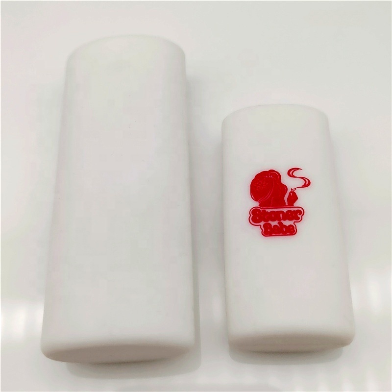 Custom Printing Logo Silicone Rubber Cigarette And Lighter Sleeve Protective Cover Holder Suction Cup Silicone Lighter Case