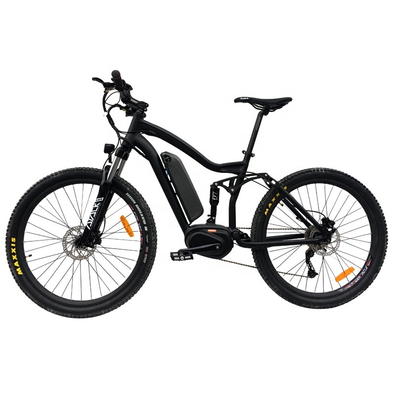 KAIYI China wholesale auto parts ebike 48v 20ah battery emtb full suspension electric bike 1000w 48v electric mountain bicycle