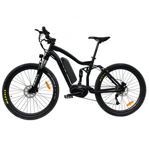 KAIYI China wholesale auto parts ebike 48v 20ah battery emtb full suspension electric bike 1000w 48v electric mountain bicycle