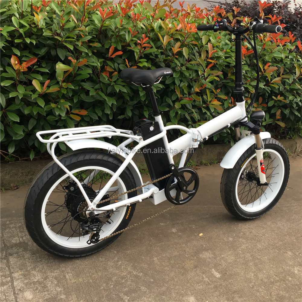 20inch girl beach bike with rear rack big tire electric bicycle