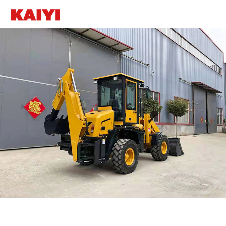 backhoe loader combine digging and loading bagger excavator mini top loader mini dumper mini digger  backhoe