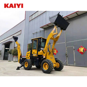 backhoe loader combine digging and loading bagger excavator mini top loader mini dumper mini digger  backhoe