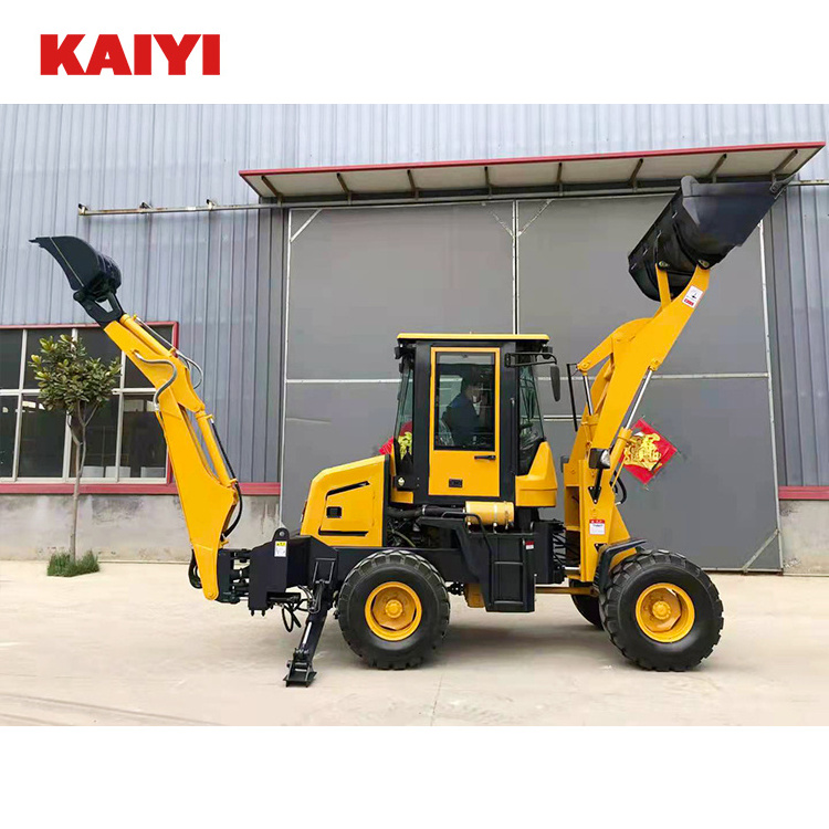 backhoe loader combine digging and loading bagger excavator mini top loader mini dumper mini digger  backhoe