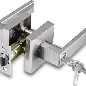 Heavy Duty Leverset Security Door Lock Style Entrance Lock Entrance latch Door lever lock