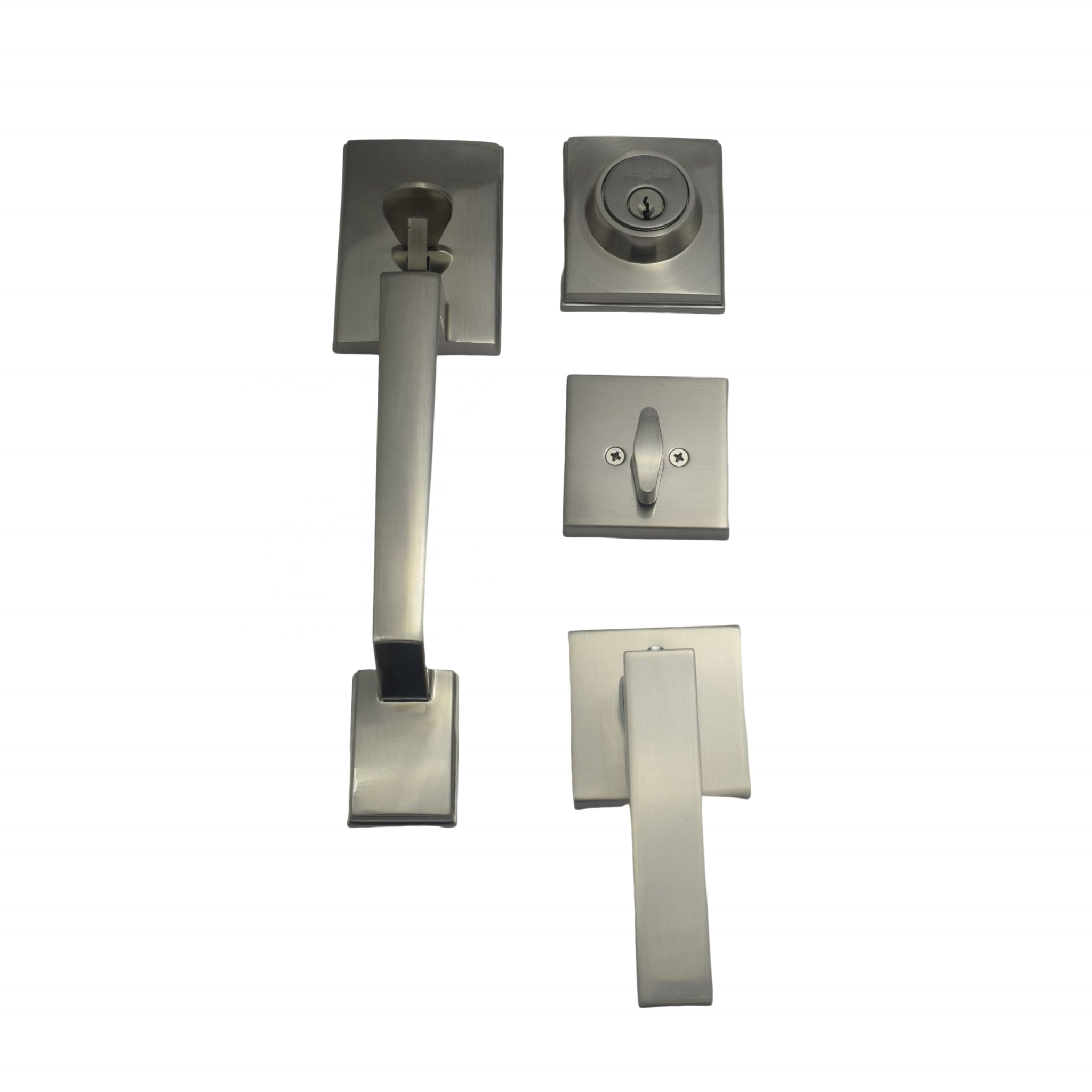 American market home security front door handleset lock with lever handle door lock