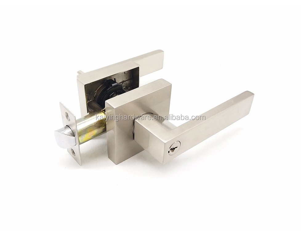 Popular Style Zinc Alloy Heavy Duty Tubular Door Lock 60 or 70mm Adjustable Latch for Entrance Passage