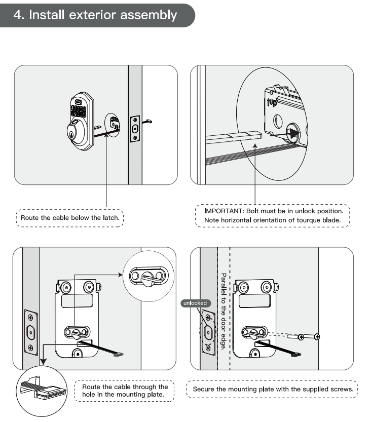 Fingerprint Door Lock Keyless Entry with Keypad  Electronic Deadbolt Keyed Entry  Front Door Lock Combination Door Lock