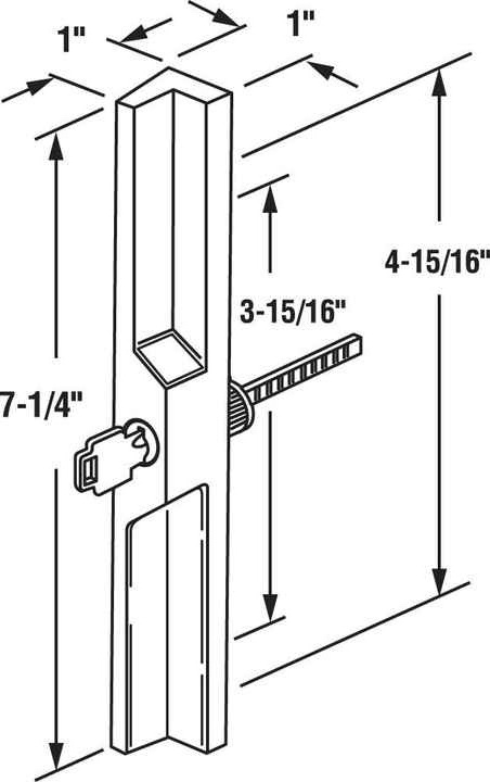 High Quality Mortise Handle Door Lock Cylinder Lock