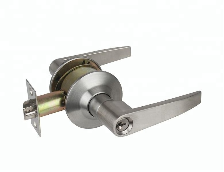 Privacy Door handle with key Bedroom/bathroom/interior door Manual lock cylinder Door lock