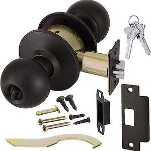 User-Friendly entrance lock safe keyed Tubular structure ball Knob Door Lock