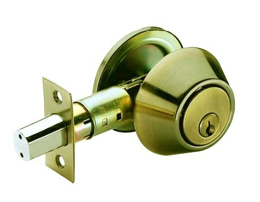 Single & double cylinder deadbolt lock stainless steel material satin chrome finish,Other finish door lock are available