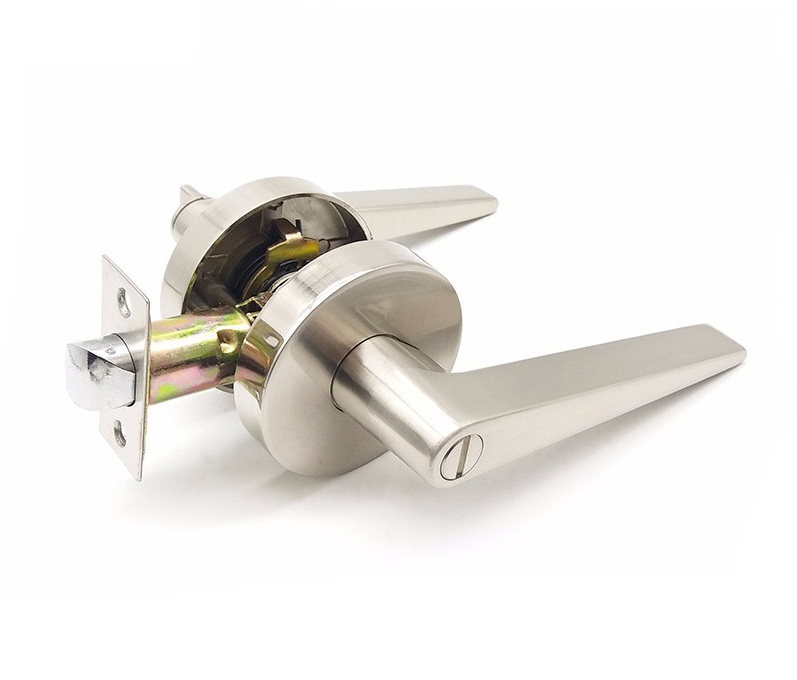 Heavy duty zinc alloy square door lever lock