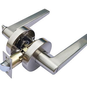 Heavy duty zinc alloy square door lever lock