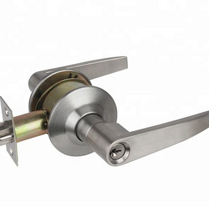 Privacy Door handle with key Bedroom/bathroom/interior door Manual lock cylinder Door lock