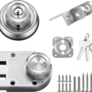 Twist to Lock Deadbolt Lock Keyless with Unpickable Night Latch 304 Stainless Steel Heavy Guard Security Single Cyli