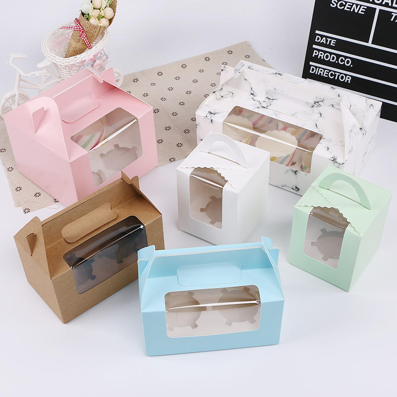 Oem Luxury Jolly Cartridge Packaging Boxes Macaron Macaroon Magnetic Folding Birthday Cake Box Cardboard Box